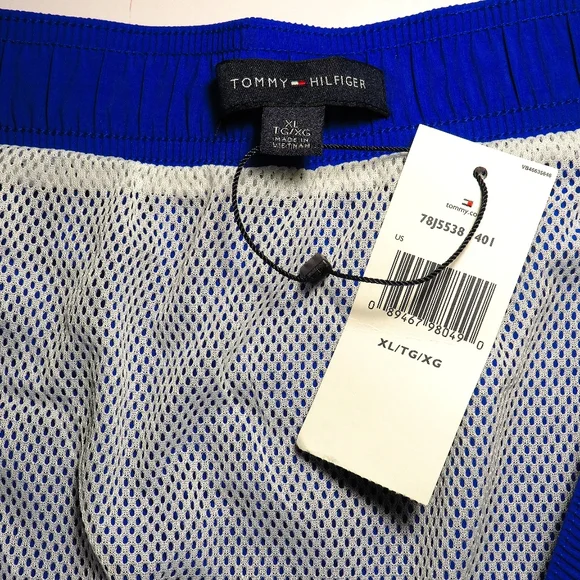 New Tommy Hilfiger Men's Size XL Swim Trunks Short Maillot Regular fit With Tags - Picture 5 of 5